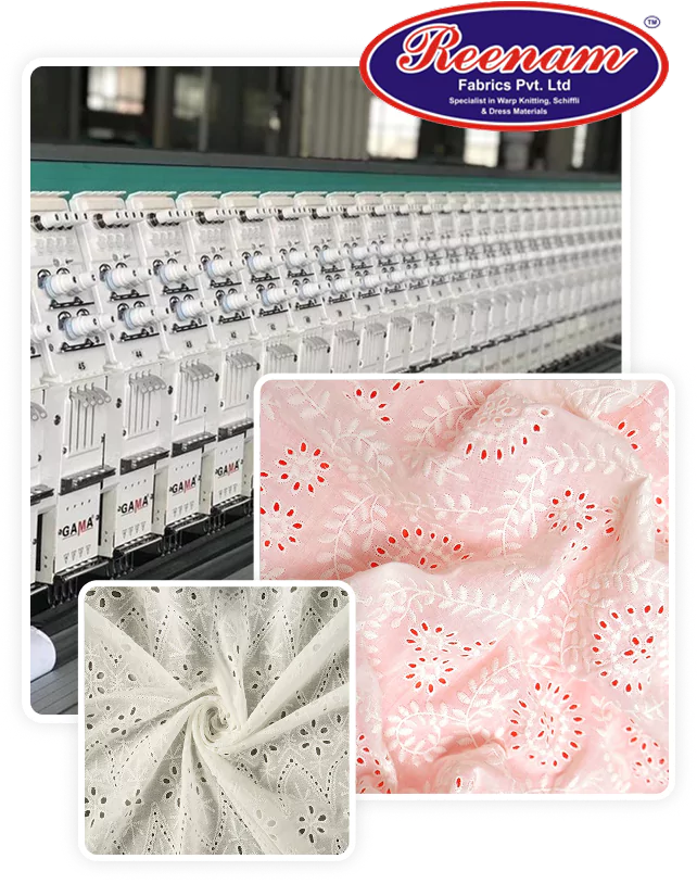 Advanced textile machinery at Reenam Fabrics