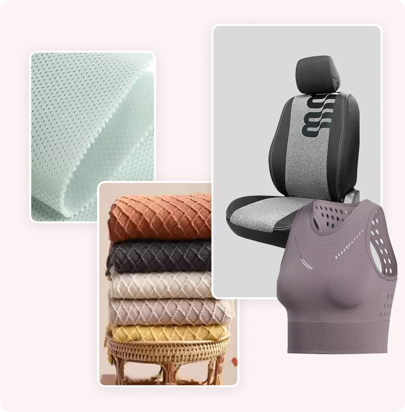 Wrap Knitted Fabrics